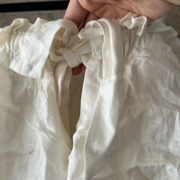 Hello Molly White Ruffle Jumpsuit - Picture 13 of 14